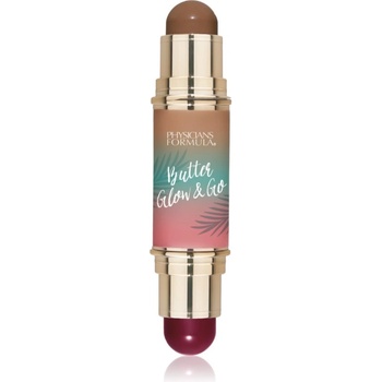 Physicians Formula Butter Glow & Go двустранна контурираща писалка цвят Beach Bum Plum 10 гр