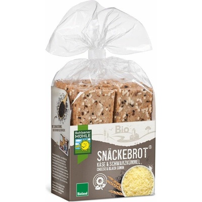 Bohlsener Mühle Snäckebrot černý kmín a sýr 200g