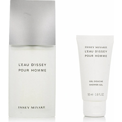 Issey Miyake L'Eau d'Issey Pour Homme EDT 75 ml + SG 50 ml M Grey & White Cover