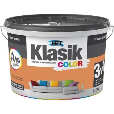 Het Klasik Color INTERIÉROVÁ, DISPERZNÁ FARBA ORANŽOVO PASTELOVÁ 8kg