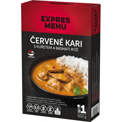 EXPRES MENU Červené karí s kuraťom a jazmínovou ryžou 500 g