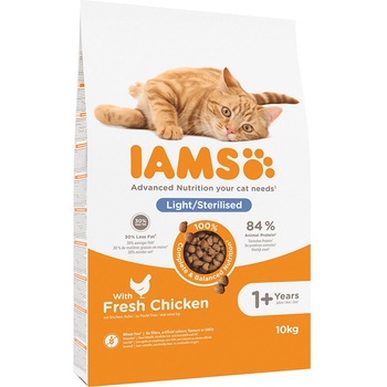 IAMS for Vitality Cat Adult Sterilised Chicken 2 x 10 kg