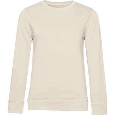 B&C Inspire Crew Neck COT-01W32B04701 bílá špinavá