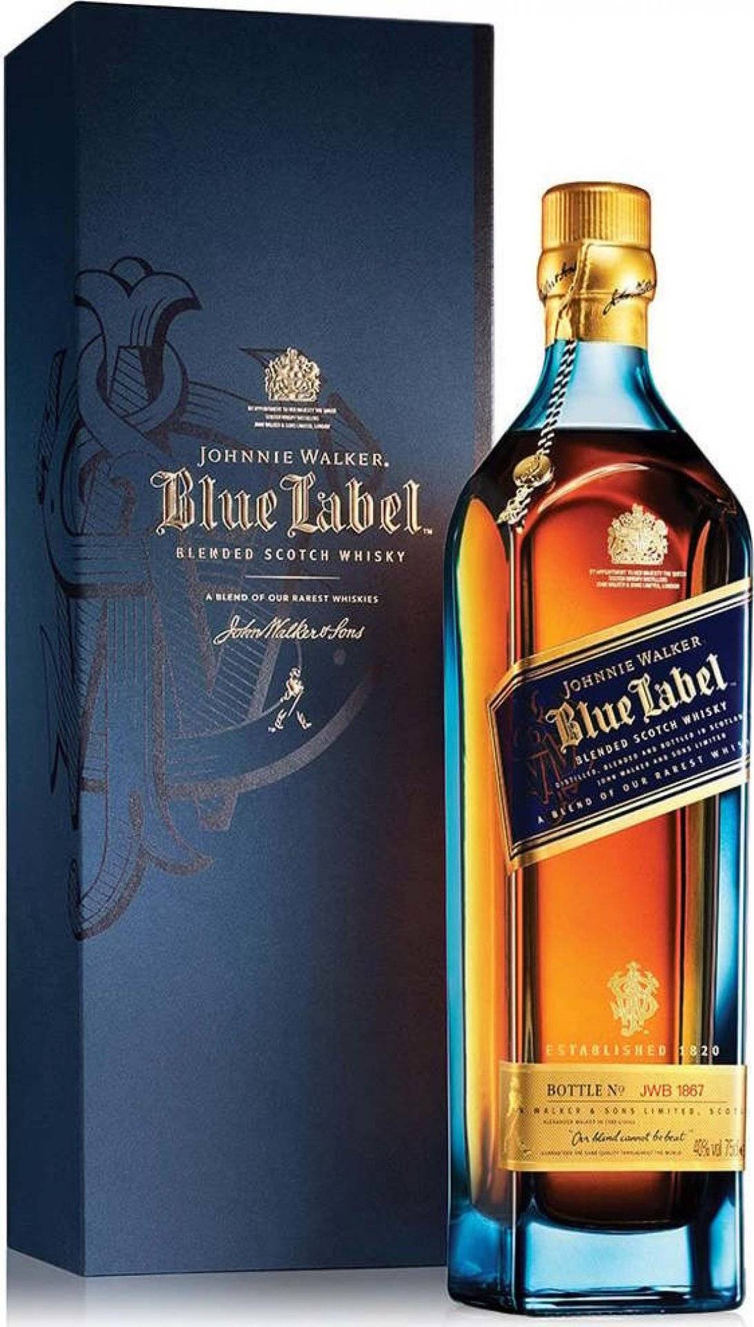 Johnnie Walker Blue Label 40% 1 l (kazeta) od 199,26 € - Heureka.sk
