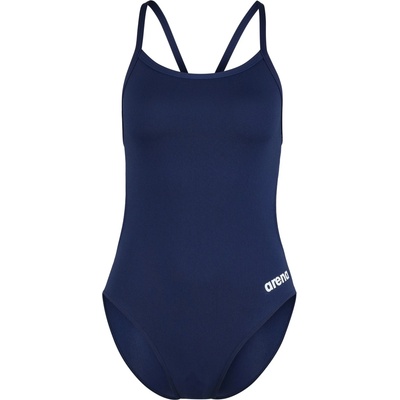 arena Дамски бански костюм Arena Women's Team Swimsuit Challenge Solid Swimsuit - Black / White - размер 40 (EU) (150-4078-0120)