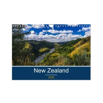 Calvendo New Zealand - A bicycle adventure (Wall Calendar 2026 DIN A4 landscape), CALVENDO 12 Month Wall Calendar | Calvendo, Lille Ulven Photography - Wiebke Schroeder