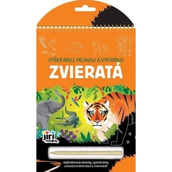 Vyškrabávacie vymaľovanky Zvieratá