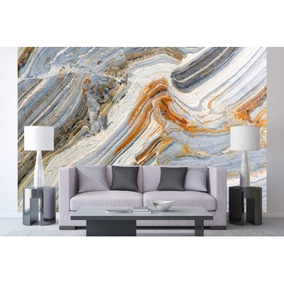 DIMEX ART Самозалепваща се флизелинова фототапета ахатово шлифование 375 x 250 см