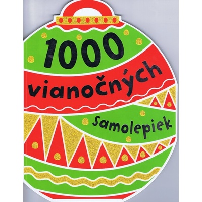 1000 vianočných samolepiek
