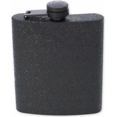 Ploskačka nerezová čierna zrnitá 180 ml