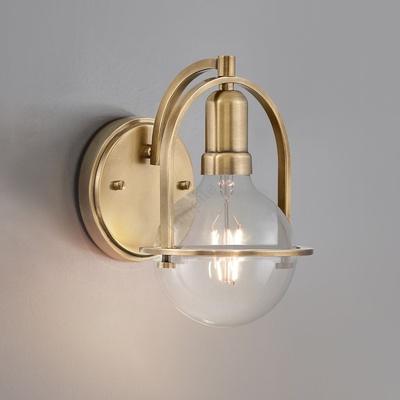 Elstead Lighting Quintiesse QN-SOMERSET1-C-HB - Настенна лампа SOMERSET 1xE27/60W/230V златна (ED1114)