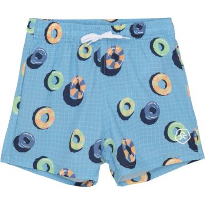 Color Kids-Swim Shorts AOP-7452-River Blue