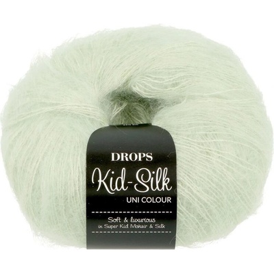 Drops Kid Silk UNI Colour 60 bledá pistácie