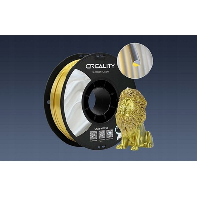 Creality CR-Silk PLA zlatá-strieborná 3301120012
