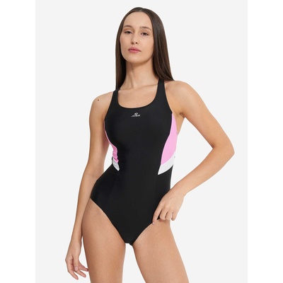 JOSS Цял бански Womens Training Colorblock Swimsuit