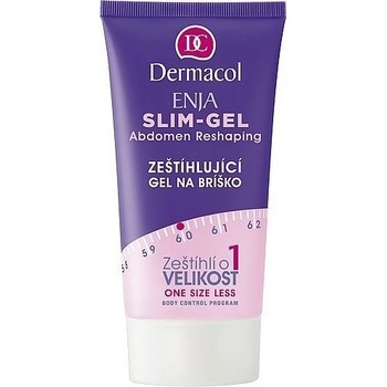 Dermacol Enja Slim-Gel Abdomen Reshaping zeštíhlující gel na bříško 150 ml