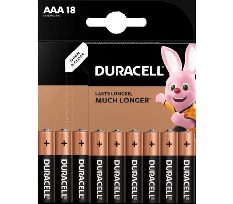 Duracell Basic 18ks AAA 42326