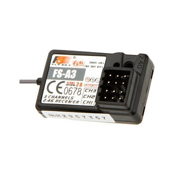 Fly Sky FS-A3 3CH přijímač pro GT2E originál
