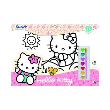 Hello Kitty omalovánka