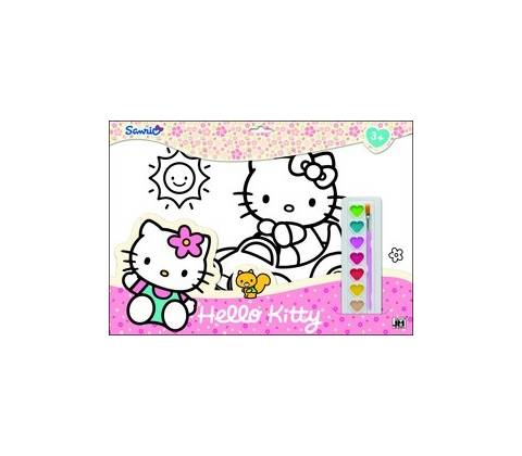 Hello Kitty omalovánka