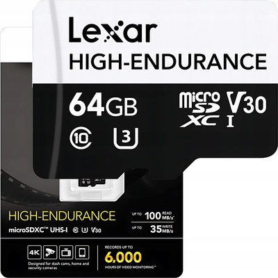 Lexar microSDHC 64GB LMSHGED064G-BCNNG