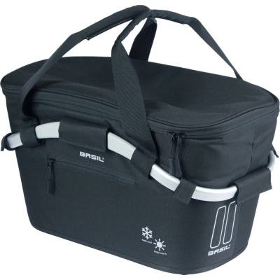 Basil Classic Carry All MIK Bicycle Basket zadní černá