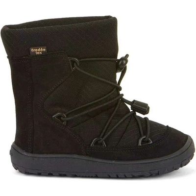Froddo zimní barefoot sněhule Tex Track wool black