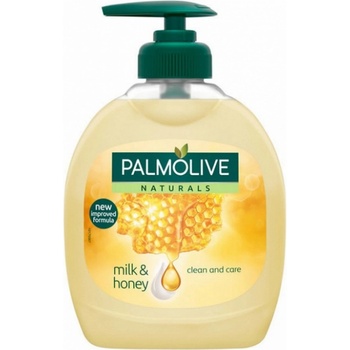 Palmolive Naturals Milk & Honey tekuté mydlo s pumpou 300 ml