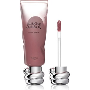Muzigae mansion Objet Glossy хидратиращ блясък за устни цвят 003 Nudy Drop 6 гр