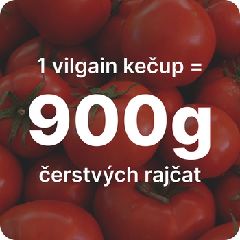 Vilgain Kečup s nízkým obsahem cukru jemný 500 g
