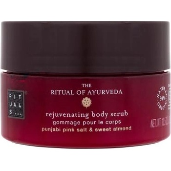 RITUALS The Ritual Of Ayurveda Rejuvenating Body Scrub подмладяващ скраб за тяло с розови соли и бадеми 300 g за жени
