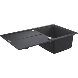 GROHE 31640ap0 - Композитна мивка k400 860 × 500 мм черна (gh0952) Мивка за вграждане