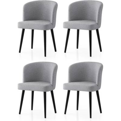 Sconto Soft Sivá / Čierna 4 Ks