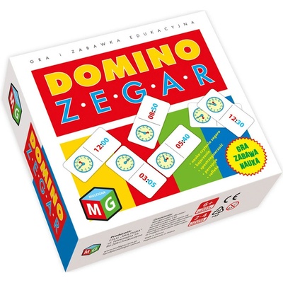 Mamido Edukatívna hra Multigra Domino Hodiny