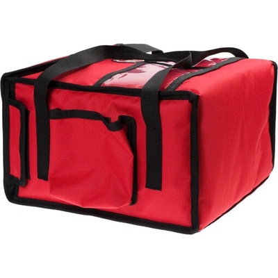 FURMIS Taška na pizzu na 4 krabice 350x350 mm, material Cordura, červená s černým lemováním | FURMIS, T4S