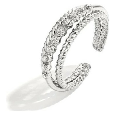 Ornamenti Prstýnek Double Ring silver OOR800028