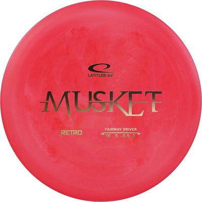 MUSKET - Retro (Latitude64) Červená