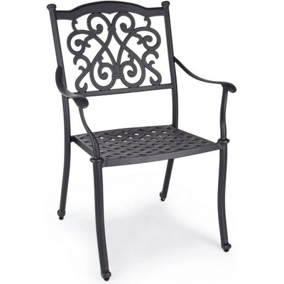 Bizzotto ГРАДИНСКИ СТОЛ ivrea 65x60x92 ТЪМНО СИВ (0805105)