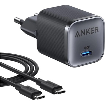 Anker Nano 45W USB-C зарядно за стена и кабел 1.8m (B2692311)