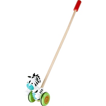 Pino Дървена играчка за бутане Pino - Зебра (7166-7)