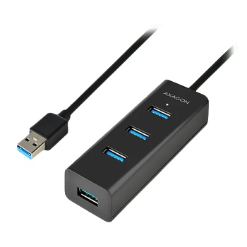 AXAGON 4xUSB 3.0 1,2m (HUE-S2BL)