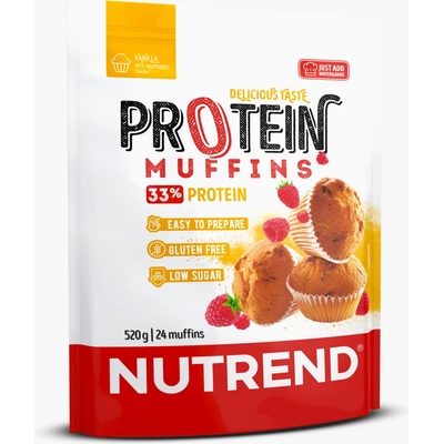 Nutrend Protein Muffins Vanilla Raspberry 520 g