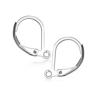 Šperky4U Ocelové náušnicové zapínání uzavřené - dámský patent - 1 kus - OK1013