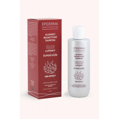EPIDERMA® Bioaktivní šampón na lupénku a seboeru 200 ml Epiderma