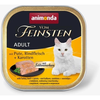 Animonda von feinsten 2 in 1 turkey, beef and carrots -Котешки пастет с пуешко, телешко и моркови, 100 гр