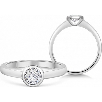 Sofia Diamonds zlatý zásnubní prsten s diamantem BDRB00159WG