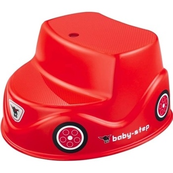 BIG 56801 nočník autíčko so zvukovým volantom červené
