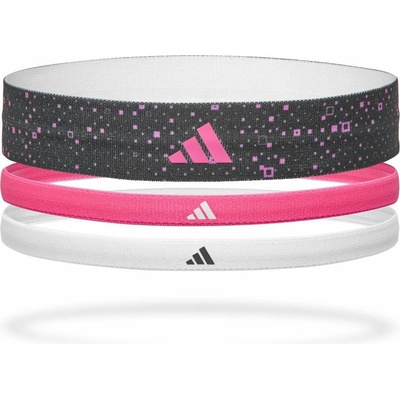 adidas Sportovní čelenky růžová černá bílá