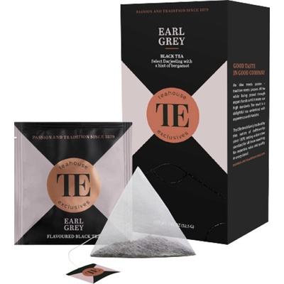 Teahouse Exclusives Earl Grey černý čaj 20 pyramidových sáčků