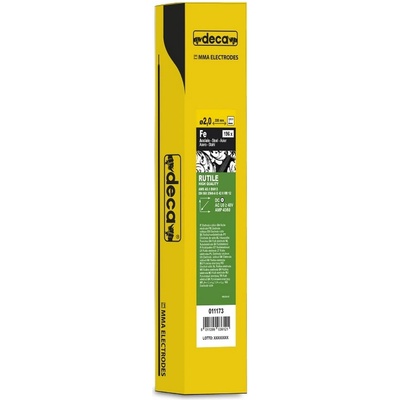 Deca Рутилови електроди Deca, 011173 - 2 mm, 300 mm, 2 kg (011173)